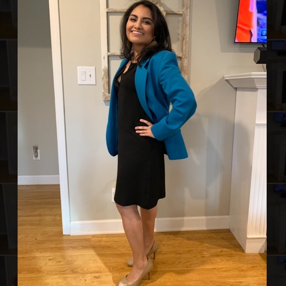 Pendleton Teal Blazer Size 8 - Picture 1 of 4